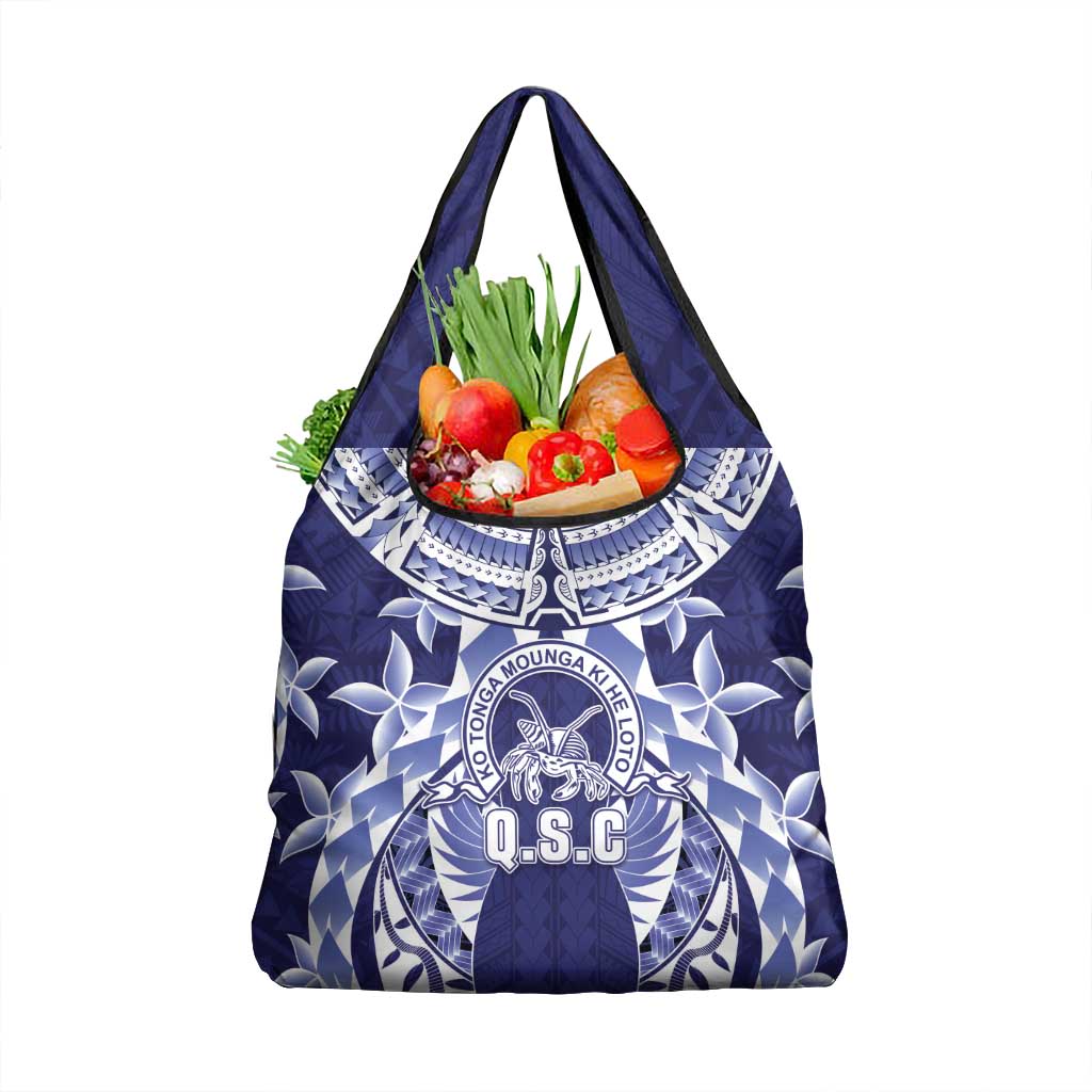 Tonga Queen Salote College Grocery Bag Centenary Navy Version