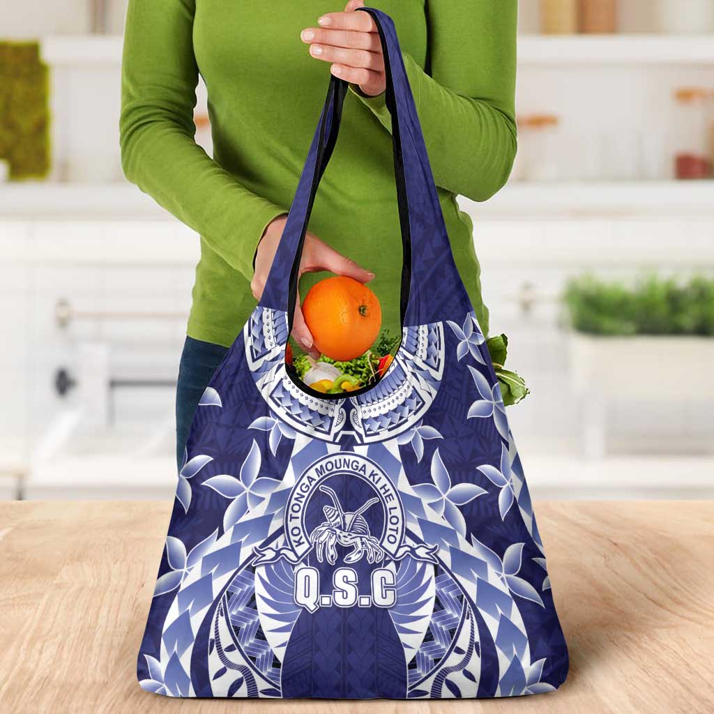 Tonga Queen Salote College Grocery Bag Centenary Navy Version