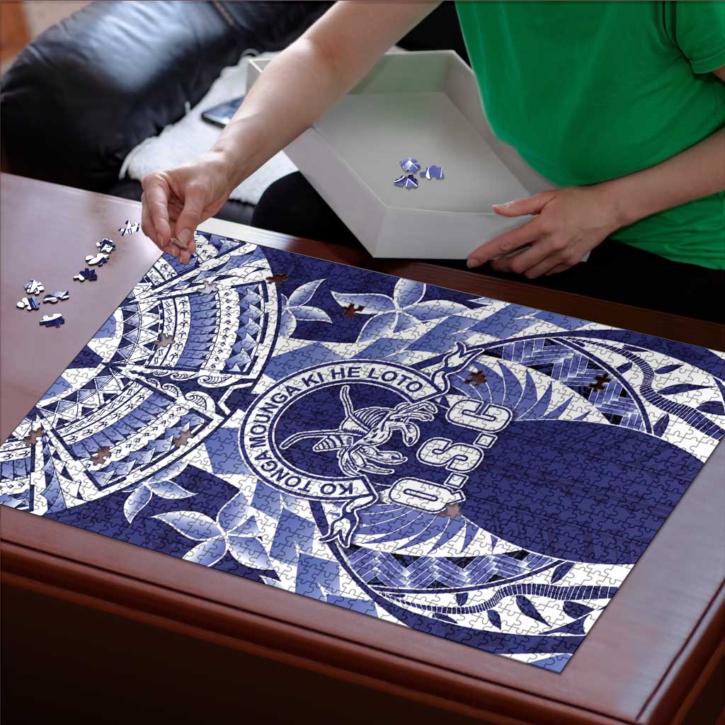 Tonga Queen Salote College Puzzle Centenary Navy Version