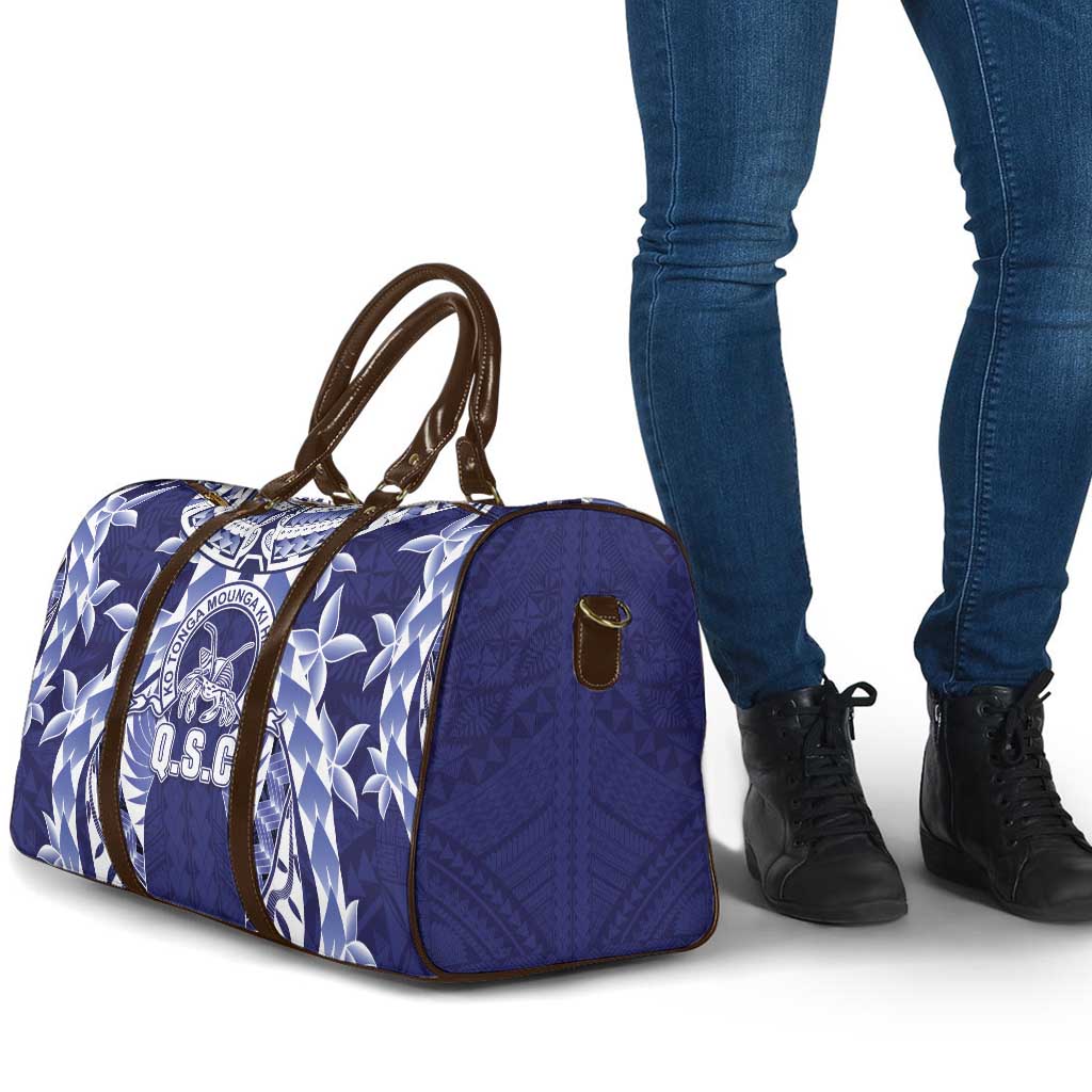 Tonga Queen Salote College Travel Bag Centenary Navy Version