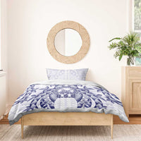 Tonga Queen Salote College Bedding Set Centenary White Version
