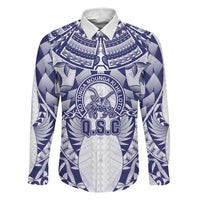 Personalised Tonga Queen Salote College Family Matching Off Shoulder Short Dress and Hawaiian Shirt Centenary White Version