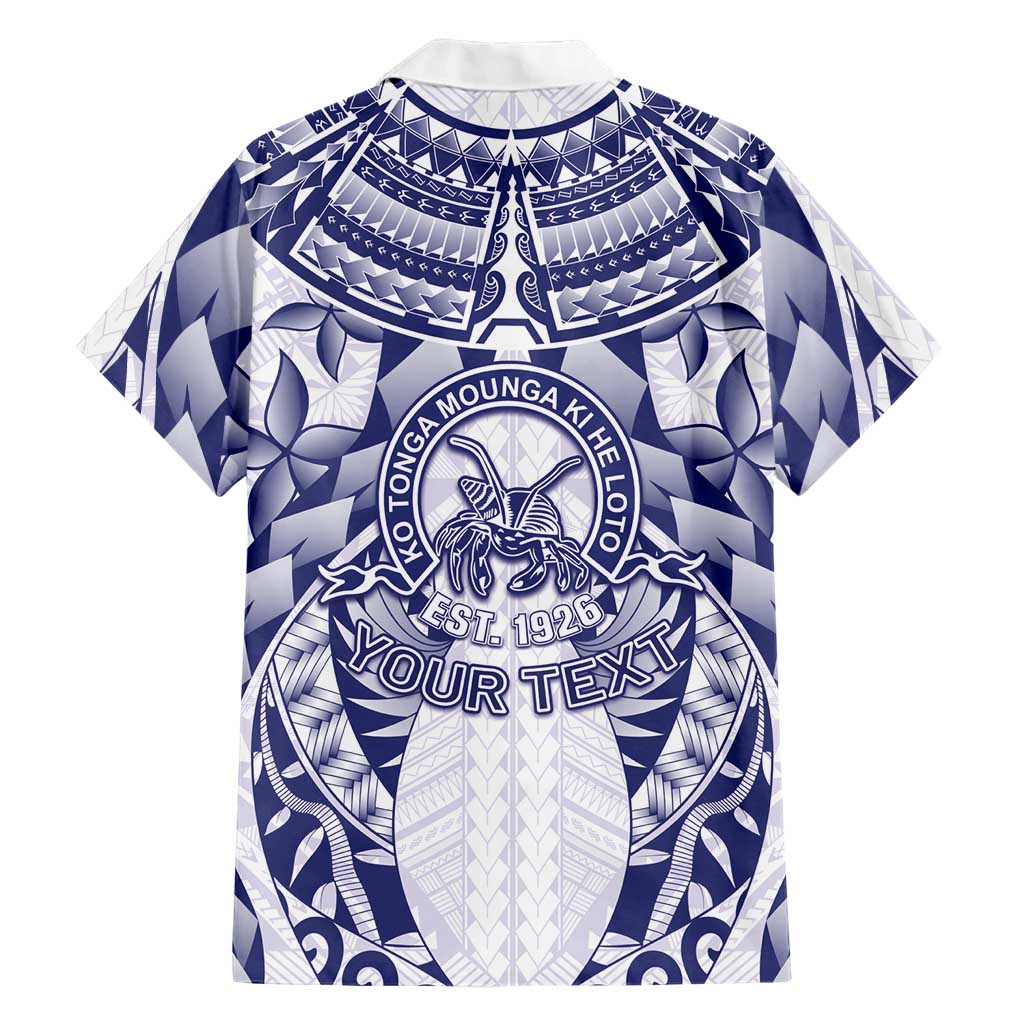 Personalised Tonga Queen Salote College Family Matching Summer Maxi Dress and Hawaiian Shirt Centenary White Version