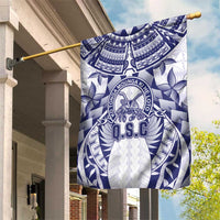 Tonga Queen Salote College Garden Flag Centenary White Version