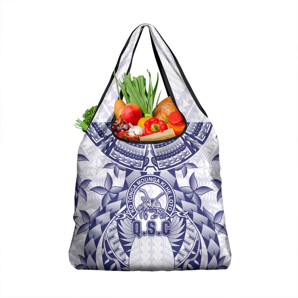 Tonga Queen Salote College Grocery Bag Centenary White Version