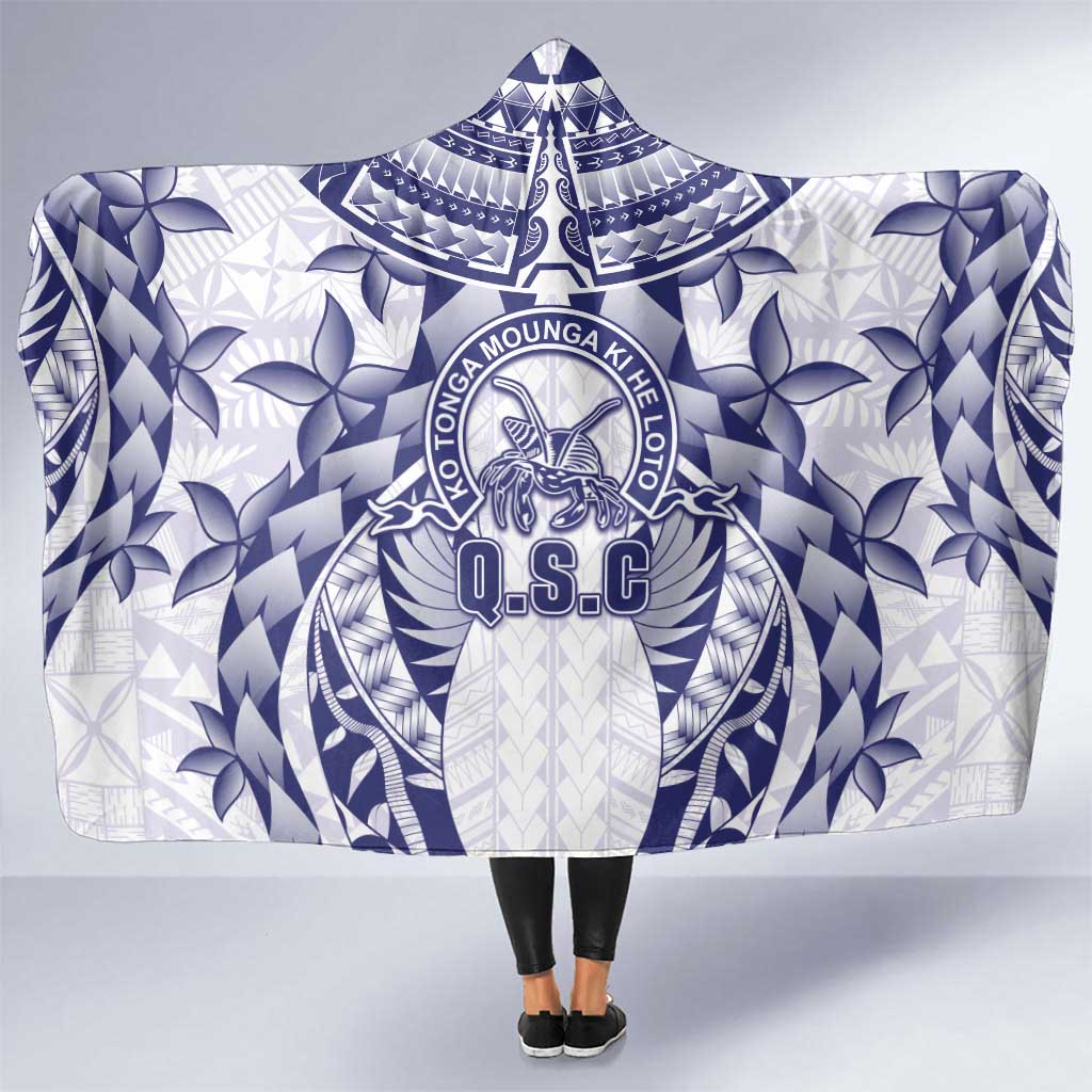 Tonga Queen Salote College Hooded Blanket Centenary White Version