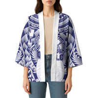 Personalised Tonga Queen Salote College Kimono Centenary White Version