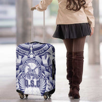 Tonga Queen Salote College Luggage Cover Centenary White Version