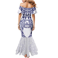 Personalised Tonga Queen Salote College Mermaid Dress Centenary White Version
