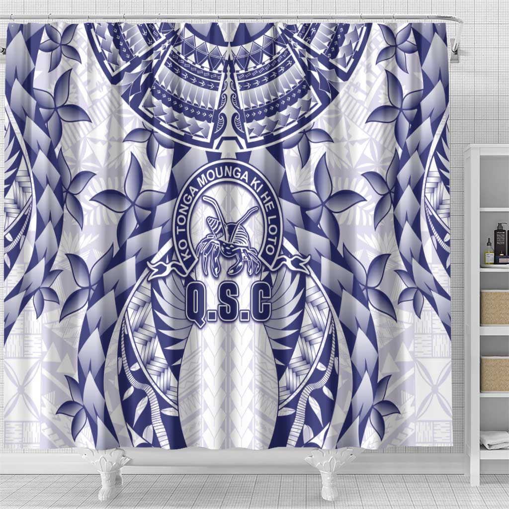 Tonga Queen Salote College Shower Curtain Centenary White Version