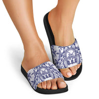 Tonga Queen Salote College Slide Sandals Centenary White Version