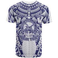 Personalised Tonga Queen Salote College T Shirt Centenary White Version