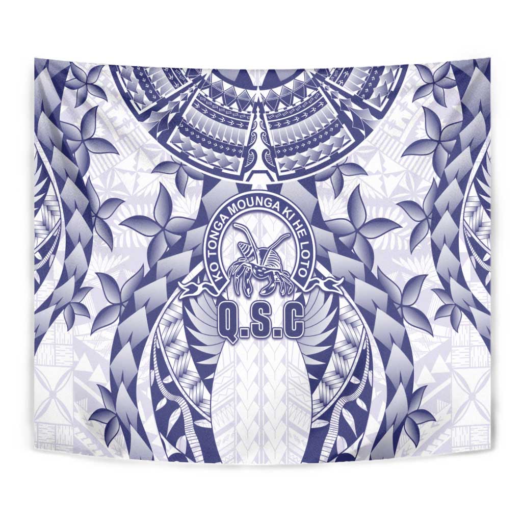 Tonga Queen Salote College Tapestry Centenary White Version