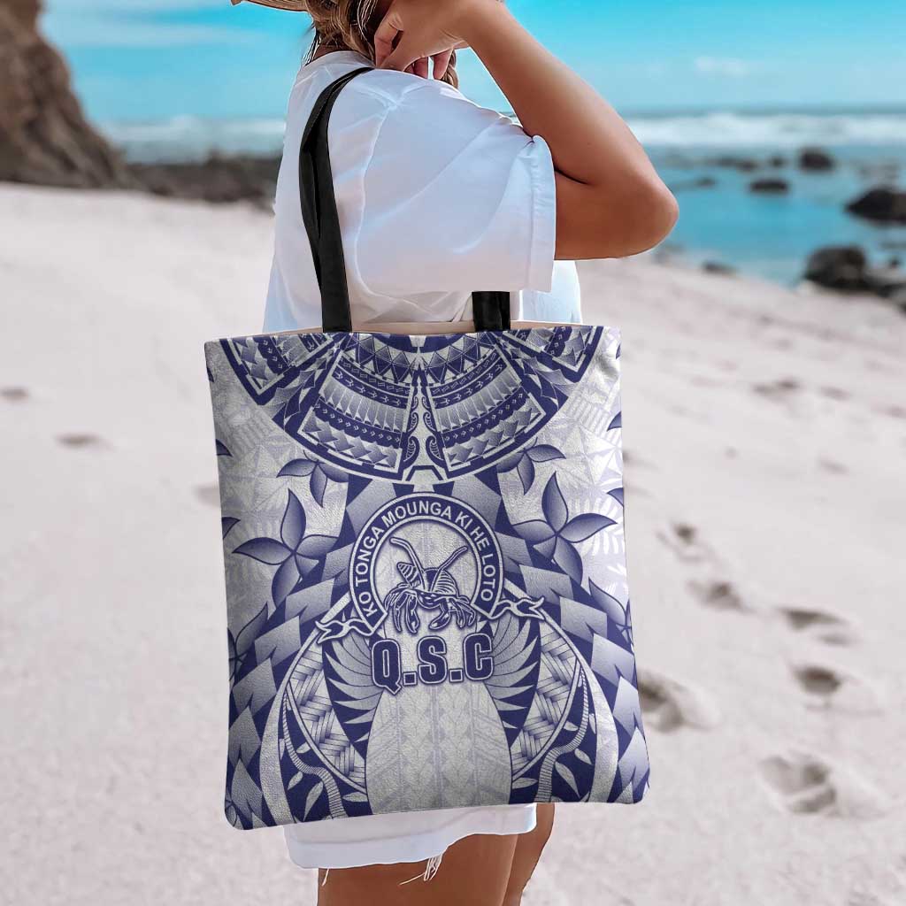 Tonga Queen Salote College Tote Bag Centenary White Version