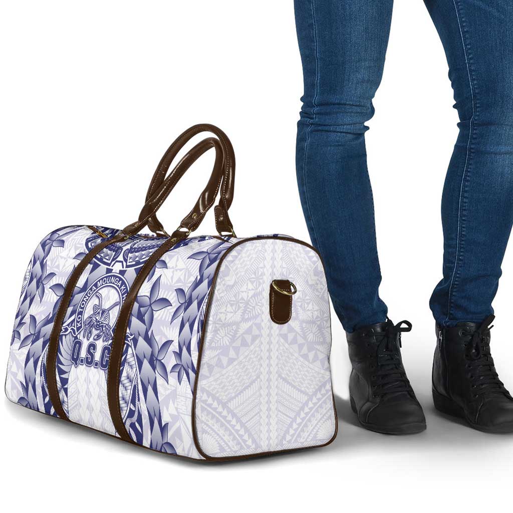 Tonga Queen Salote College Travel Bag Centenary White Version