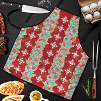 Hawaii Ohia Lehua Apron Tropical Vibes Crimson