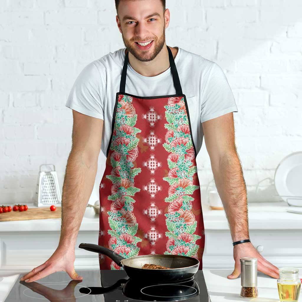 Hawaii Ohia Lehua Apron Tropical Vibes Crimson