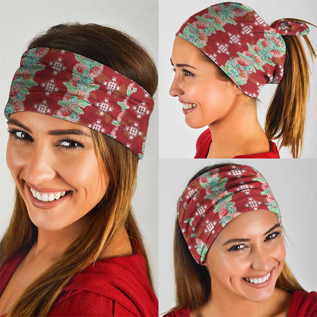 Hawaii Ohia Lehua Neck Gaiter Tropical Vibes Crimson