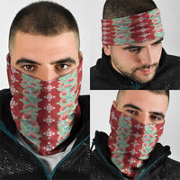 Hawaii Ohia Lehua Neck Gaiter Tropical Vibes Crimson