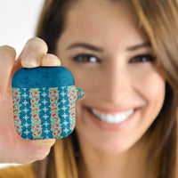 Hawaii Ohia Lehua AirPods Case Tropical Vibes Teal