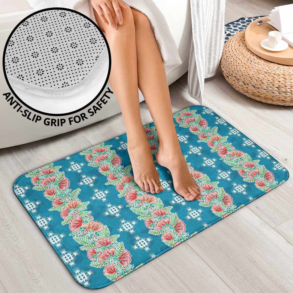 Hawaii Ohia Lehua Bathroom Set Tropical Vibes Teal