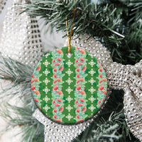 Hawaii Ohia Lehua Ceramic Ornament Tropical Vibes Green LT05 - Polynesian Pride