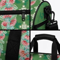 Hawaii Ohia Lehua Duffle Bag Tropical Vibes Green LT05 - Polynesian Pride