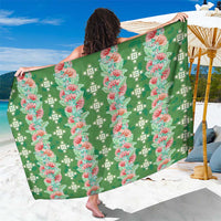 Hawaii Ohia Lehua Sarong Tropical Vibes Green