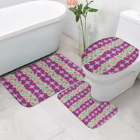 Hawaii Ohia Lehua Bathroom Set Tropical Vibes Fuchsia