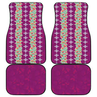 Hawaii Ohia Lehua Car Mats Tropical Vibes Fuchsia