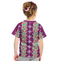 Hawaii Ohia Lehua Kid T Shirt Tropical Vibes Fuchsia