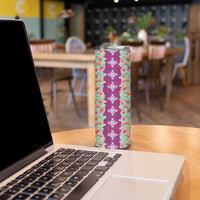 Hawaii Ohia Lehua Skinny Tumbler Tropical Vibes Fuchsia