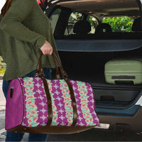 Hawaii Ohia Lehua Travel Bag Tropical Vibes Fuchsia