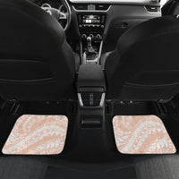 Africa Dashiki Car Mats With Polynesian Pattern Beige Version