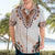 Africa Dashiki Hawaiian Shirt With Polynesian Pattern Beige Version LT05 - Polynesian Pride