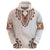 Africa Dashiki Hoodie With Polynesian Pattern Beige Version LT05 - Polynesian Pride