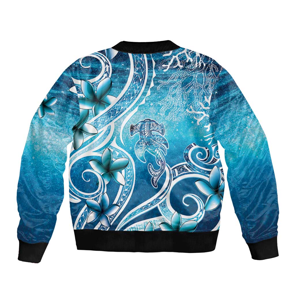 Polynesia World Ocean Day Bomber Jacket Ocean Style LT05 - Polynesian Pride