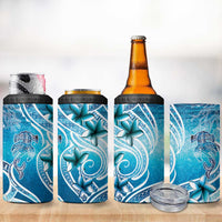 Polynesia World Ocean Day 4 in 1 Can Cooler Tumbler Ocean Style