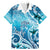 Polynesia World Ocean Day Family Matching Mermaid Dress and Hawaiian Shirt Ocean Style