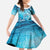 Polynesia World Ocean Day Family Matching Short Sleeve Bodycon Dress and Hawaiian Shirt Ocean Style