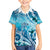 Polynesia World Ocean Day Family Matching Short Sleeve Bodycon Dress and Hawaiian Shirt Ocean Style