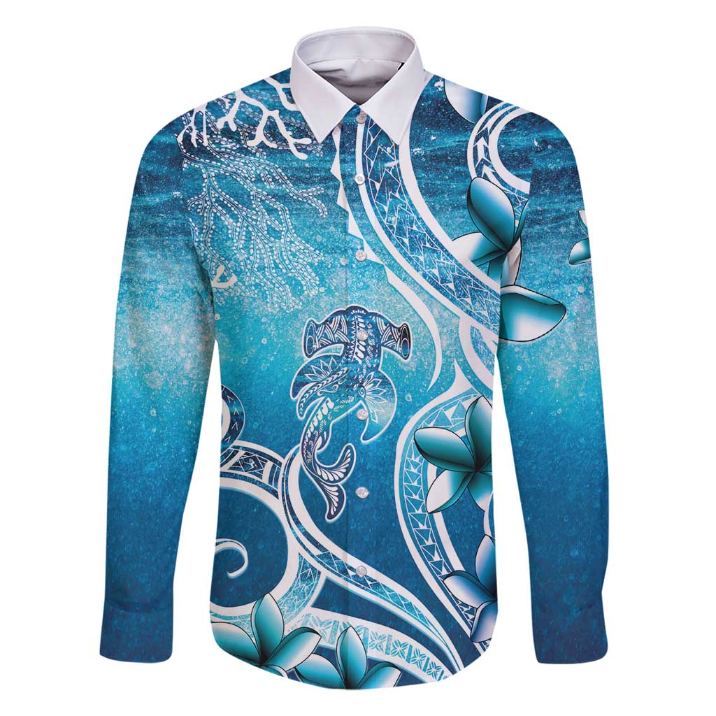 Polynesia World Ocean Day Family Matching Summer Maxi Dress and Hawaiian Shirt Ocean Style