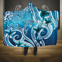 Polynesia World Ocean Day Hooded Blanket Ocean Style