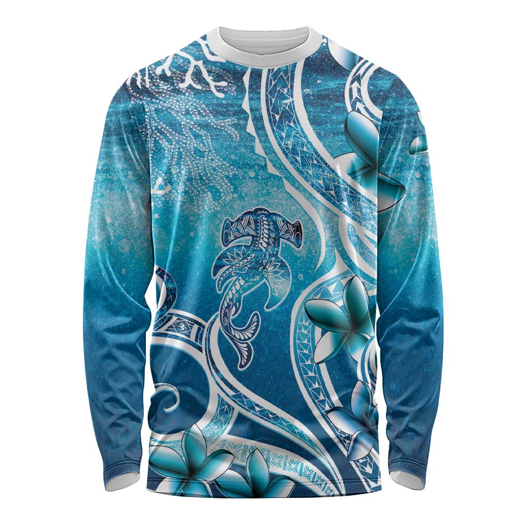 Polynesia World Ocean Day Long Sleeve Shirt Ocean Style