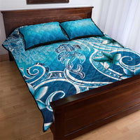 Polynesia World Ocean Day Quilt Bed Set Ocean Style