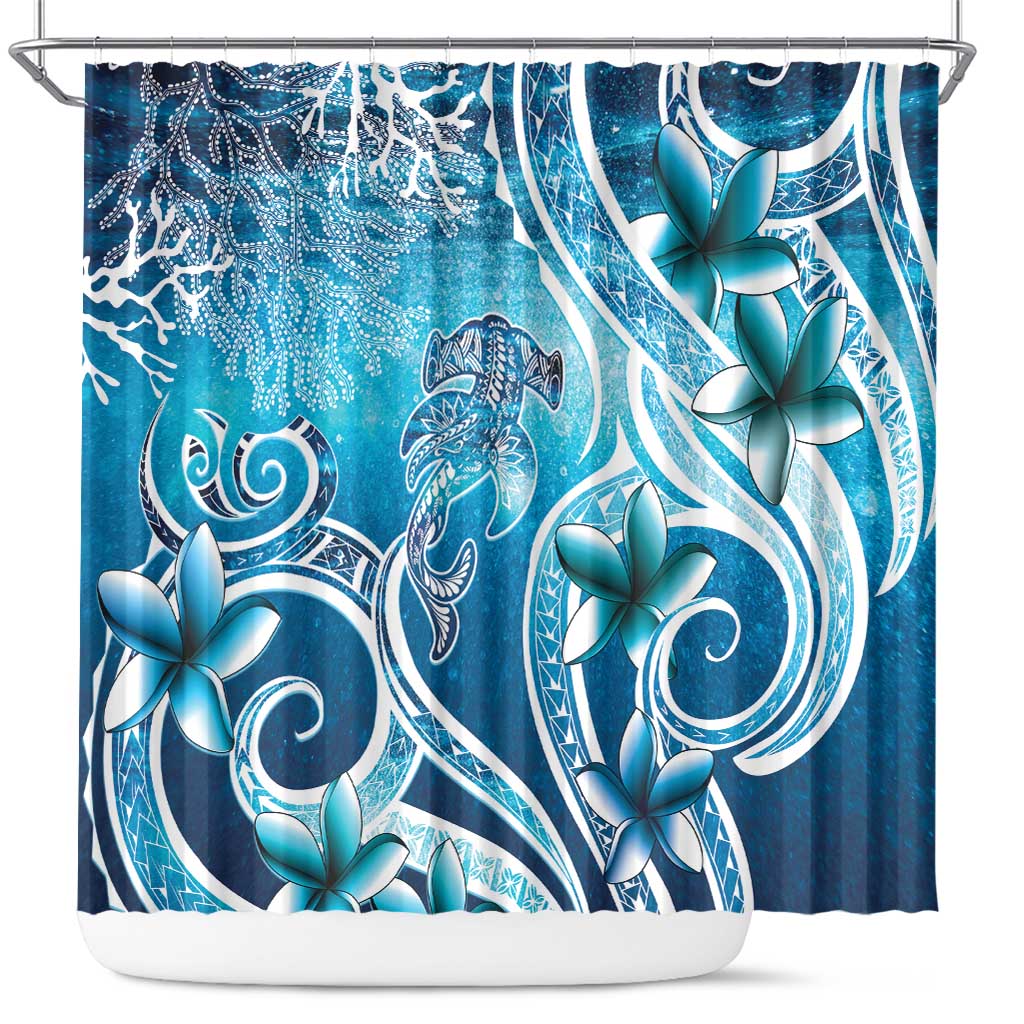 Polynesia World Ocean Day Shower Curtain Ocean Style
