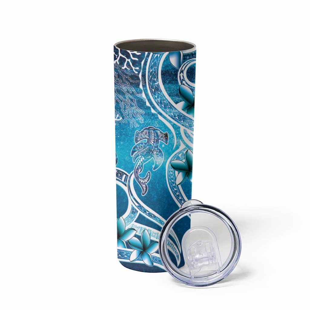 Polynesia World Ocean Day Skinny Tumbler Ocean Style LT05 - Polynesian Pride