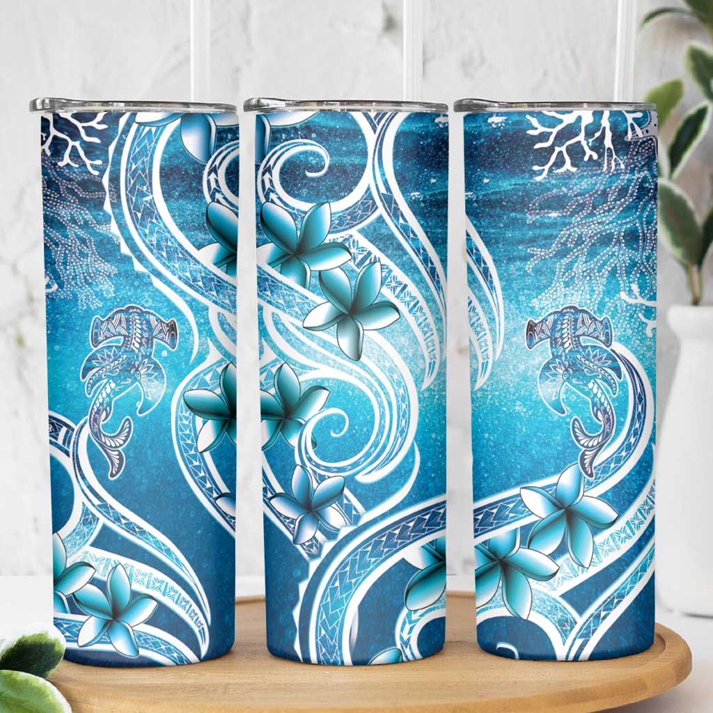 Polynesia World Ocean Day Skinny Tumbler Ocean Style LT05 - Polynesian Pride