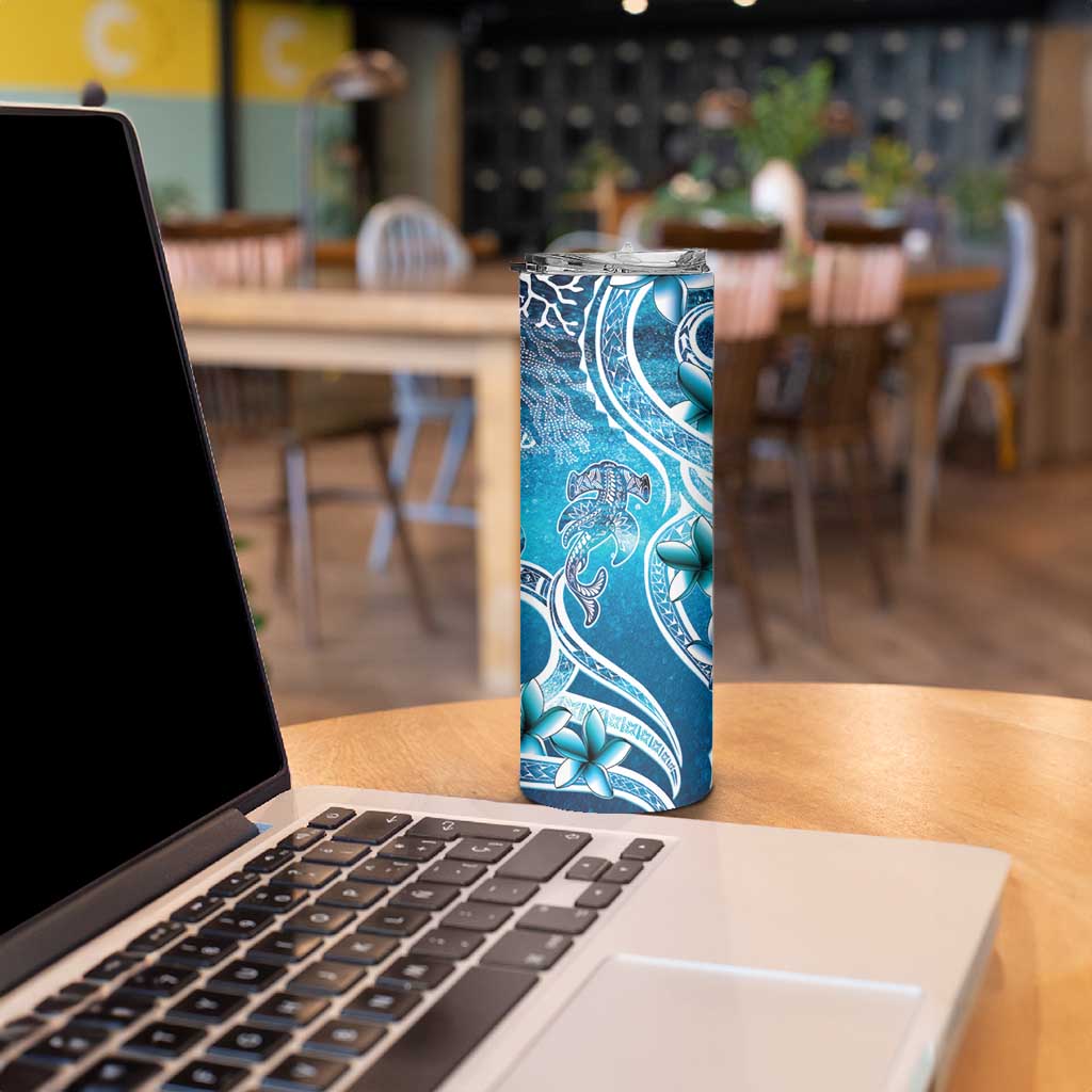 Polynesia World Ocean Day Skinny Tumbler Ocean Style LT05 - Polynesian Pride