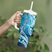 Polynesia World Ocean Day Tumbler With Handle Ocean Style